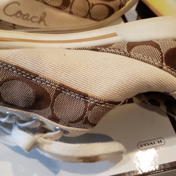 Coach Sneaks 6M khaki/white - Picture 5 of 5